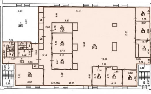Бизнес Центр «Новоспасский Двор» 663 м²